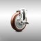 Service Caster 5 Inch 316SS Maroon Polyurethane Wheel Swivel Bolt Hole Caster with Brake SCC SCC-SS316BH20S514-PPUB-MRN-TLB - alternate 1